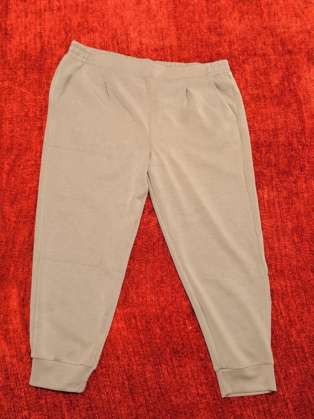 Avia Taupe Active Jogger Pants